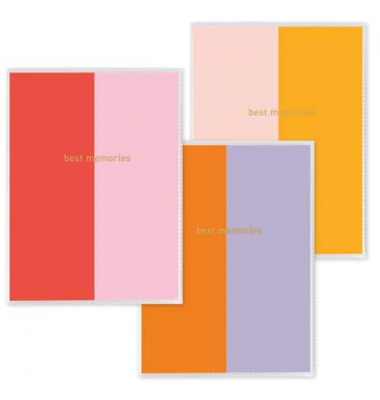 Einsteckalbum Coloration sortiert