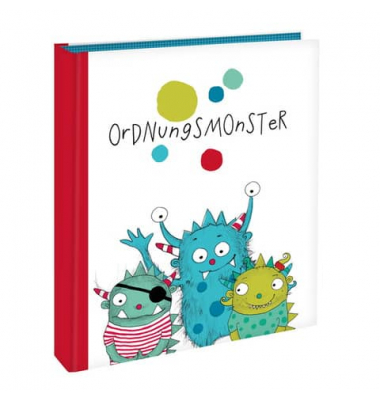 Ringbuch 37 430, A4 30mm Ring-Ø Karton gemustert