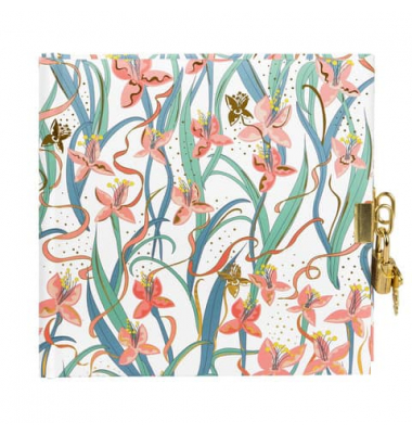 Tagebuch Garden Chic white