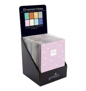 Notizbuch 64 479, Ornament, farbig sortiert, A5, punktariert, 24 Blatt / 48 Seiten