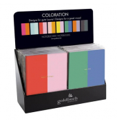 Notizbuch 64 486, Coloration, farbig sortiert, A5, punktkariert, 96 Blatt / 192 Seiten