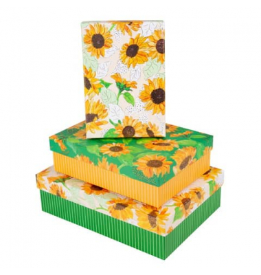Geschenkkarton Sunflower