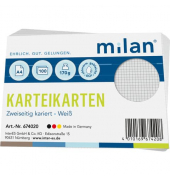 Karteikarten 67420 weiß Lineatur 170g 
