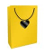Geschenktasche 4037-2300, allgemein, mit Tragekordel, Herz, 23cm x 33cm