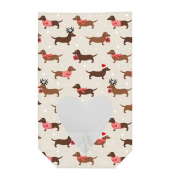 Weihn.Bodensack  Weihnachtsdackel