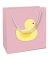 Geschenktasche 4012-2309, Baby, Tragegriff Kordel, Ente, 200mm x 210mm