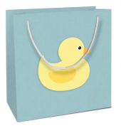 Geschenktasche 4012-2310, Baby, Tragegriff Kordel, Ente, 20cm x 210mm