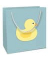 Geschenktasche 4012-2310, Baby, Tragegriff Kordel, Ente, 200mm x 210mm