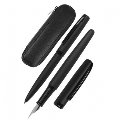 Schreibgeräteset FHKS Pure schwarz