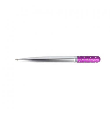 Kugelschreiber Crystal Pen purple