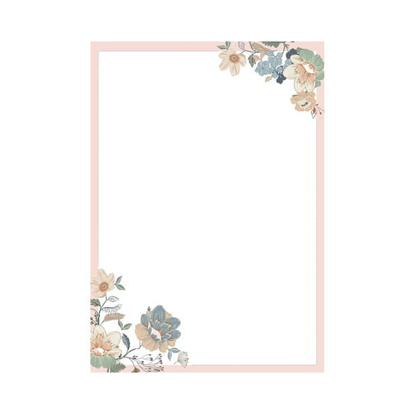 50 Stück Rössler Briefpapier 16431537800, Eliza, A4, 100g 4014970474668 Rössler