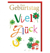 Geburtstagskarten 5006-22232 bunt