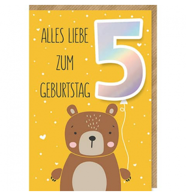 Geburtstagskarten 5030-24078 115mm x 170mm (BxH) bunt