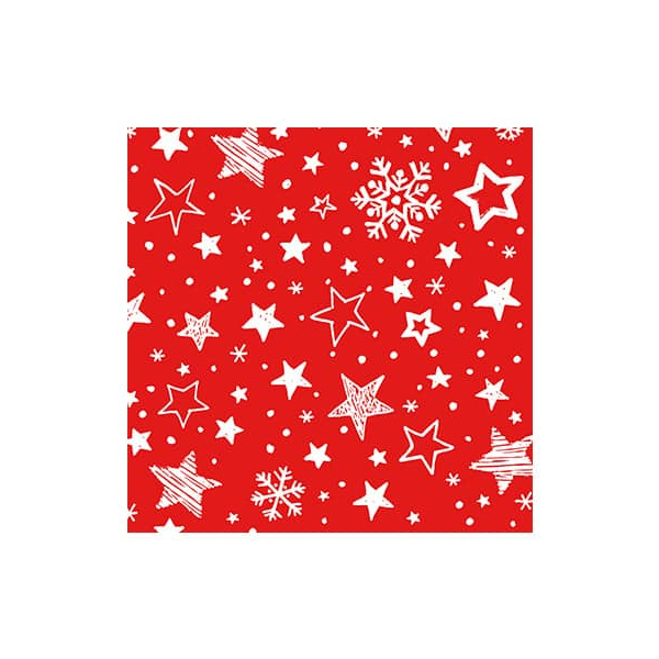 4014995526205 - WeihnZelltuchserviette 25x25cm 4014995526205 ATELIER 4014995526205 - WeihnZelltuchserviette 25x25cm 4014995526205 ATELIER
