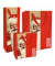 Geschenktasche 1600-24099/PBS, Weihnachten, Schleifenband, Weihnachtsmann
