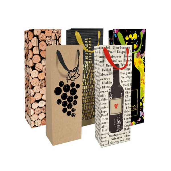 4014995693662 - Geschenktasche 1584-25356 PBS allgemein 5 Motive sortiert 120mm x 360mm 4014995693662 BRAUN+COMPANY 15 Stück