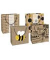 Geschenktasche 4012-25360/PBS, Geburtstag/allgemein, Tragegriff Kordel, 4 Motive sortiert, 210mm x 200mm