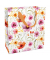 Geschenktasche 1542-25005, allgemein, mit Trageband, Blumen, 18cm x 21cm