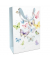 Geschenktasche 1583-25004, allgemein, Schleifenband, Schmetterlinge bunt, 240mm x 360mm