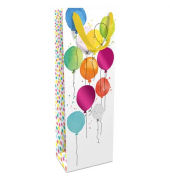Geschenktasche 1584-20142, Feier, Schleifenband, Luftballons, 120mm x 360mm