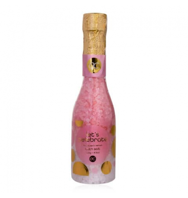 Badesalz Let's Celebrate Sektflasche