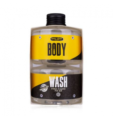 Badeset Bath + Body Toolkit gelbschwarz