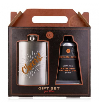 Geschenkset Men's Collection Flachmann