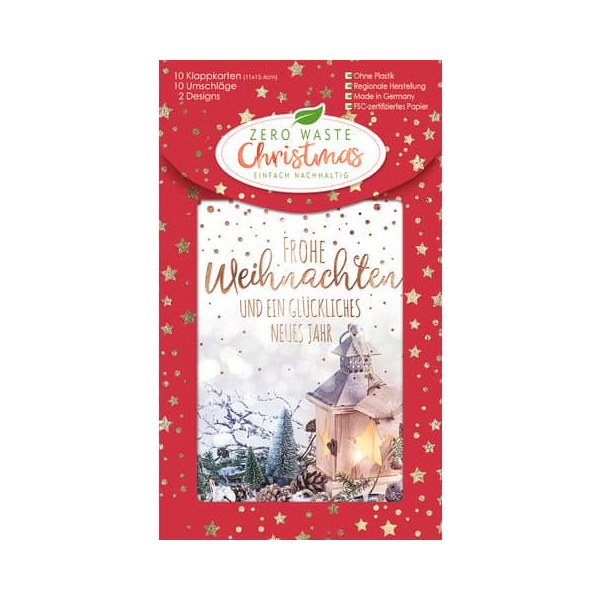 4016723207691 -  DTWeihnachtskarten 10ST sortiert 4016723207691 Head