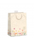 Geschenktasche 7549-2104-L, allgemein, Baumwollband & Eurolochvorrichtung, Blumenwiese, 320mm x 320mm