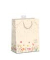 Geschenktasche 7549-2104-L, allgemein, Baumwollband & Eurolochvorrichtung, Blumenwiese, 320mm x 320mm