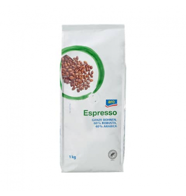 Kaffee Espresso 1 kg Bohnen