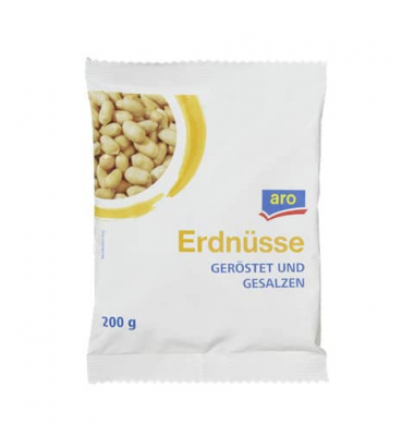 Erdnüsse geröstet und gesalzen 200 g