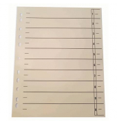 Trennbl&auml;tter 952110850 A4 chamois 180g Karton