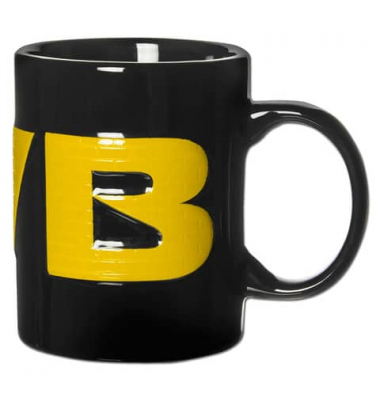 Tasse schwarz/gelb 23702400