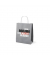 Geschenktasche 991302, für Herren, gedrehte Papierkordel, DER MANN DER ALLES KANN, 200mm x 240mm