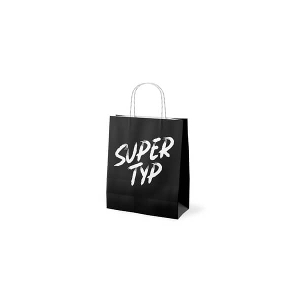 12 Stück LA VIDA Geschenktasche 991303, gedrehte Papierkordel, SUPTER TYP, 200mm x 240mm 4027268327607 LA VIDA