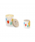 Duftkerze 651239 Happy Birthday mehrfarbig 7x7x8,5cm ca. 30 Stunden Brenndauer