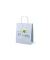 Geschenktasche 991589, allgemein, gedrehte Papierkordel, Be happy Biene, 200mm x 240mm