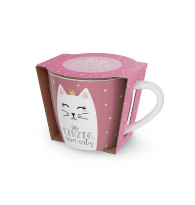 Kaffeebecher Maxi Zoofreunde Katze