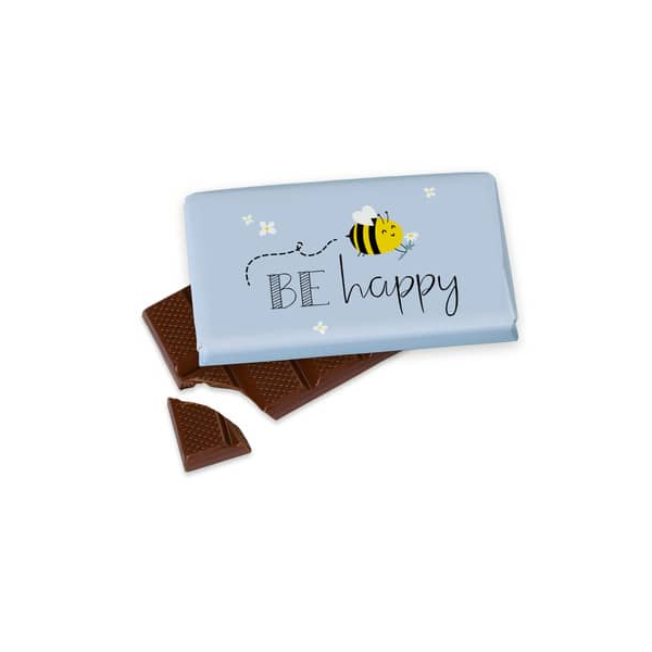 12 Stück LA VIDA Schokolade Be happy Biene 4027268335527 LA VIDA