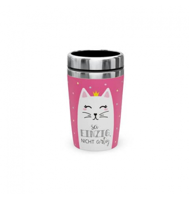 Thermobecher to go Zoofreunde Katze