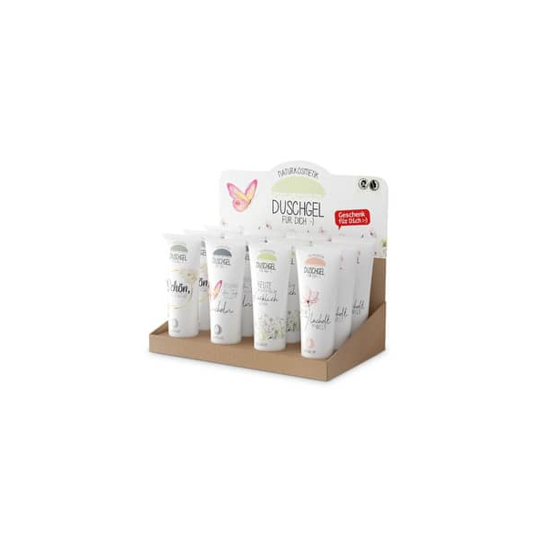 12 Stück LA VIDA Duschgel 110590, 200 ml (4 Motive à 3 Stück), Tube 4027268336319 LA VIDA 200 Milliliter