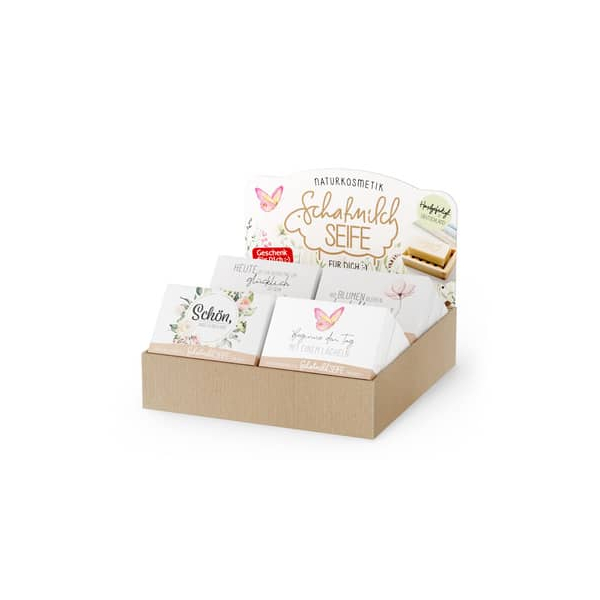 12 Stück LA VIDA Schafmilchseife 125590, Lemongras und Orange, 100g, Tube 4027268338191 LA VIDA 100 Gramm
