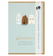 Weihnachtskarte Moments Collection Kork