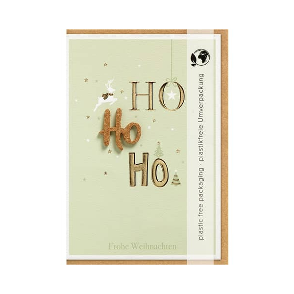 3 Stück Perleberg Weihnachtskarte Moments Collection Kork 4027421720658 Perleberg