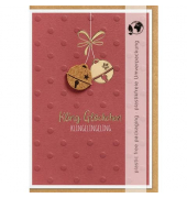 Weihnachtskarte Moments Collection Kork