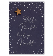 Weihnachtskarte Moments Collection Kork