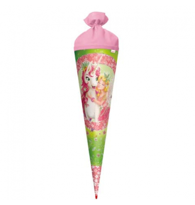 Schultüte 70cm Einhornglück Glitter