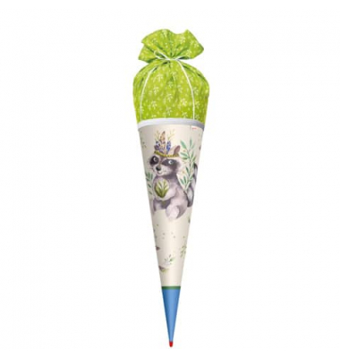 Schultüte 70cm Willi Waschbär