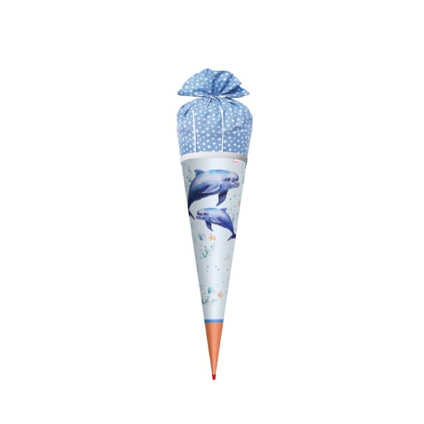 4028279885001 - Schultüte 677494 Delfin Duo 70cm rund 4028279885001 Roth